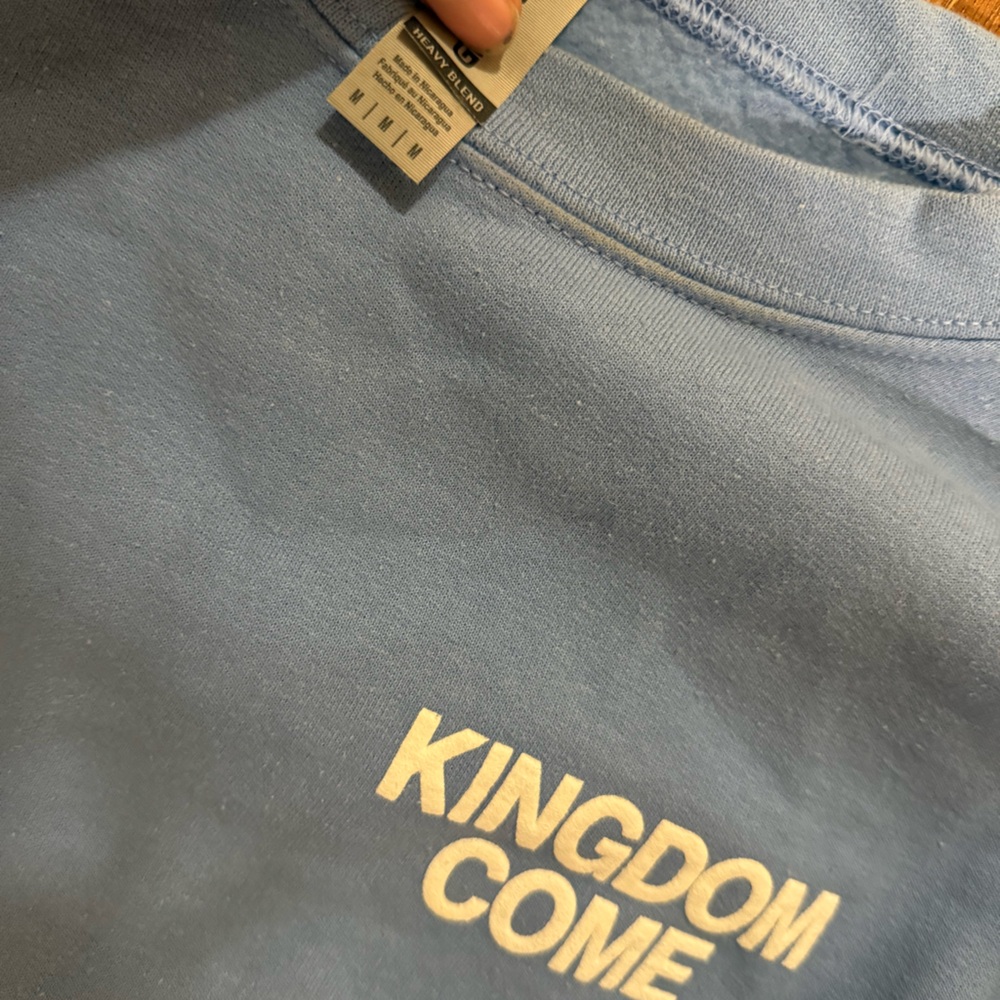 HWLF Kingdom Come Crewneck Light Blue - Picture 3 of 3